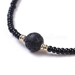Nylon Thread Braided Beads Bracelets&nbsp;BJEW-JB04346-01