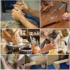 Wooden Handle Pottery Tools Sets&nbsp;TOOL-BC0008-11