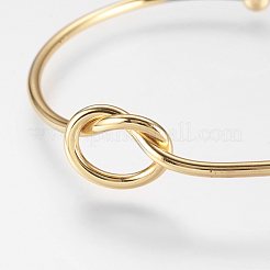 Brass Cuff Bangles&nbsp;X-BJEW-K153-02B