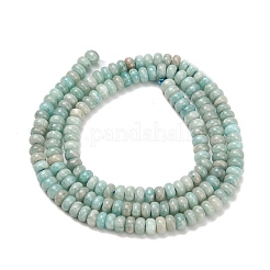 Natural Amazonite Beads Strands&nbsp;X-G-L635-A35-4x2mm