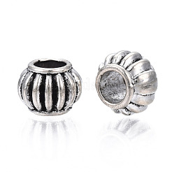 Tibetan Style Alloy European Beads&nbsp;TIBEB-N005-063