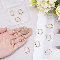 6 Pairs 3 Styles 304 Stainless Steel Hoop Earrings&nbsp;EJEW-UN0003-29B