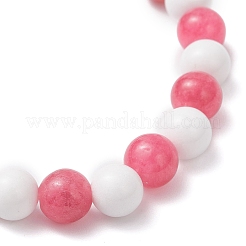 2Pcs Natural & Dyed Malaysia Jade Bracelets for Women&nbsp;BJEW-JB12624