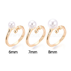 Brass Cuff Ring Settings&nbsp;KK-T076-41G