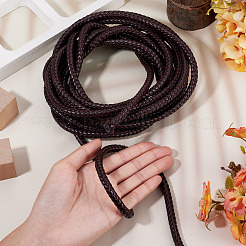 5M 8-Ply Imitation Leather Braided Cord&nbsp;OCOR-TA0003-57B