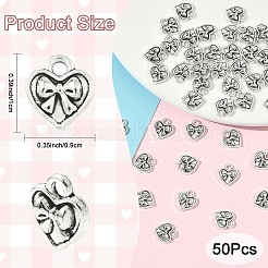 50Pcs Tibetan Style Alloy Pendants&nbsp;FIND-YW0010-36