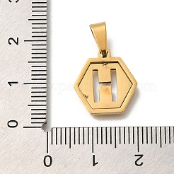 304 Stainless Steel Charms&nbsp;STAS-H227-01G-H
