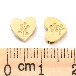Ion Plating(IP) 316L Surgical Stainless Steel Beads&nbsp;STAS-D090-04G