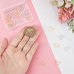 32Pcs 2 Colors 201 Stainless Steel Linking Rings&nbsp;STAS-UN0050-06