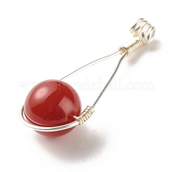Natural Mixed Stone Pendants&nbsp;PALLOY-JF01112