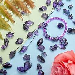80Pcs Gradient Color Transparent Glass Beads&nbsp;GLAA-SZ0002-26D