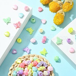 Opaque Acrylic Beads&nbsp;MACR-CJ0001-64