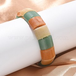 Handmade Lampwork Beaded Stretch Bracelets for Men Women&nbsp;BJEW-G738-02