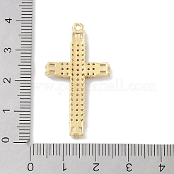 Rack Plating Brass Micro Pave Cubic Zirconia Pendants&nbsp;KK-A224-16G-01