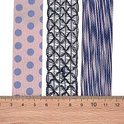 9 Yards 3 Styles Polyester Ribbon&nbsp;SRIB-A014-F01