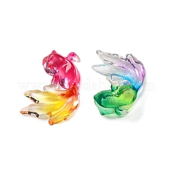 Goldfish Transparent Resin Cabochons&nbsp;FIND-L019-03
