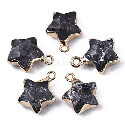 Natural & Synthetic Mixed Gemstone Pendants&nbsp;G-N326-36