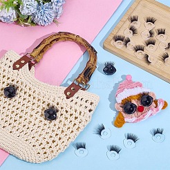 24Pcs Plastic Doll Eyes&nbsp;DIY-PH0033-07B