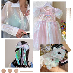 1Pc Polyester Laser Fabric&nbsp;AJEW-GF0014-48B