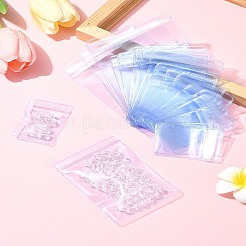 60Pcs 6 Styles Rectangle PVC Resealable Packaging Bags&nbsp;OPP-FS0001-17