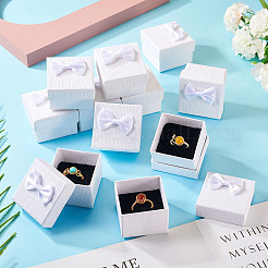 Square Cardboard Paper Ring Gift Storage Boxes&nbsp;CON-TAC0001-17B