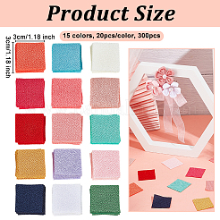 2 Sets Cotton Cut Cloth Fabrics&nbsp;DIY-OC0012-95