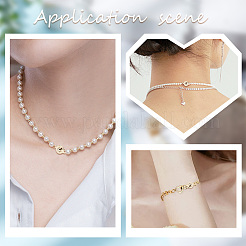 20 Sets 2 Colors 201 Stainless Steel Snap Clasps&nbsp;STAS-SC0004-14