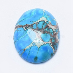 Natural Regalite/Imperial Jasper/Sea Sediment Jasper Cabochons&nbsp;G-E444-06