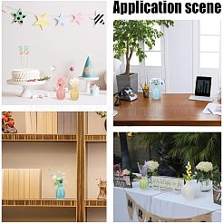 6Pcs 6 Colors Mini Ceramic Floral Vases for Home Decor&nbsp;BOTT-NB0001-04