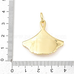 Brass Micro Pave Cubic Zirconia Pendants&nbsp;KK-K411-08G
