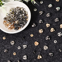 120Bags 3 Colors Iron Semi-Tublar Rivet Studs&nbsp;FIND-GF0008-27B
