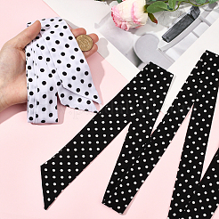 2Pcs 2 Colors Chiffon Ties for Women&nbsp;AJEW-SP0003-51B