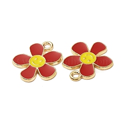 Alloy Enamel Pendants&nbsp;ENAM-C009-01G-04