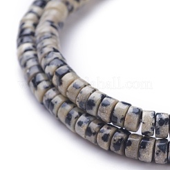 Natural Dalmatian Jasper Beads Strands&nbsp;LS-G-H230-06