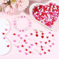 500Pcs Opaque Acrylic Beads&nbsp;SACR-PA0001-20B