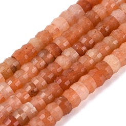 Natural Red Aventurine Beads Strands&nbsp;G-Q606-46A-06