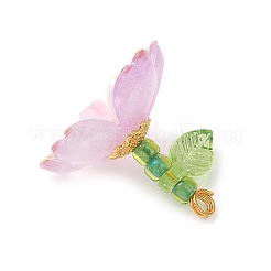 Transparent Acrylic Pendants&nbsp;PALLOY-MZ00822-04
