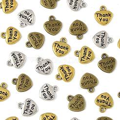 60Pcs 3 Colors Tibetan Style Alloy Charms&nbsp;FIND-FS0004-52
