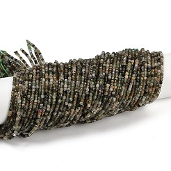 Natural Green Rutilated Quartz Beads Strands&nbsp;G-RM2025-C38-A