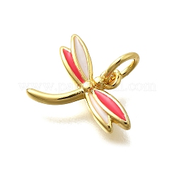 Brass with Enamel Pendants&nbsp;KK-D295-23G