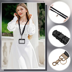 Polyester & Nylon Mobile Straps & Acrylic & Plastic ID Card Holders Sets&nbsp;DIY-JOY0001-04