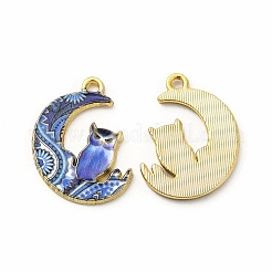Alloy Printed Pendants&nbsp;PALLOY-D581-04