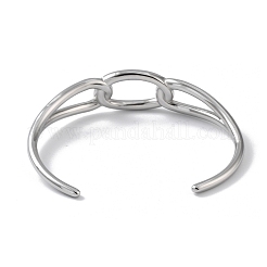 304 Stainless Steel Cuff Bangles for Women&nbsp;BJEW-Z078-16P