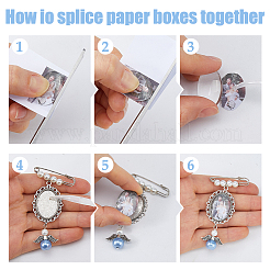14Pcs Alloy Brooches&nbsp;JEWB-FH00049