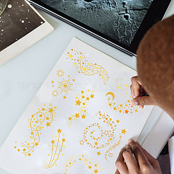 Self-Adhesive Silk Screen Printing Stencil&nbsp;DIY-WH0338-305