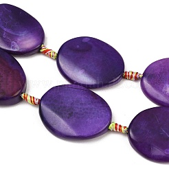 Natural Fire Crackle Agate Beads Strands&nbsp;G-P605-L03-01E