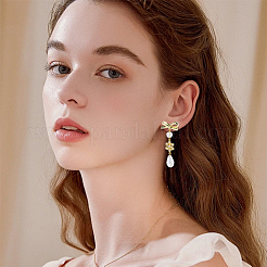 Alloy Stud Earrings Findings&nbsp;FIND-SC0016-79