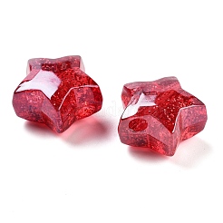 UV Plating Acrylic European Beads&nbsp;OACR-S142-02A