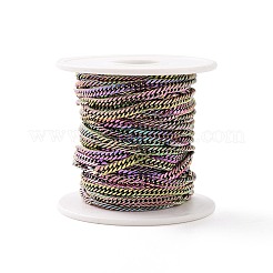 Ion Plating(IP) 304 Stainless Steel Cuban Link Chains&nbsp;STAS-N0013-21M