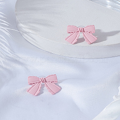 1Pair Alloy Bowknot Stud Earrings&nbsp;EJEW-LP0003-47